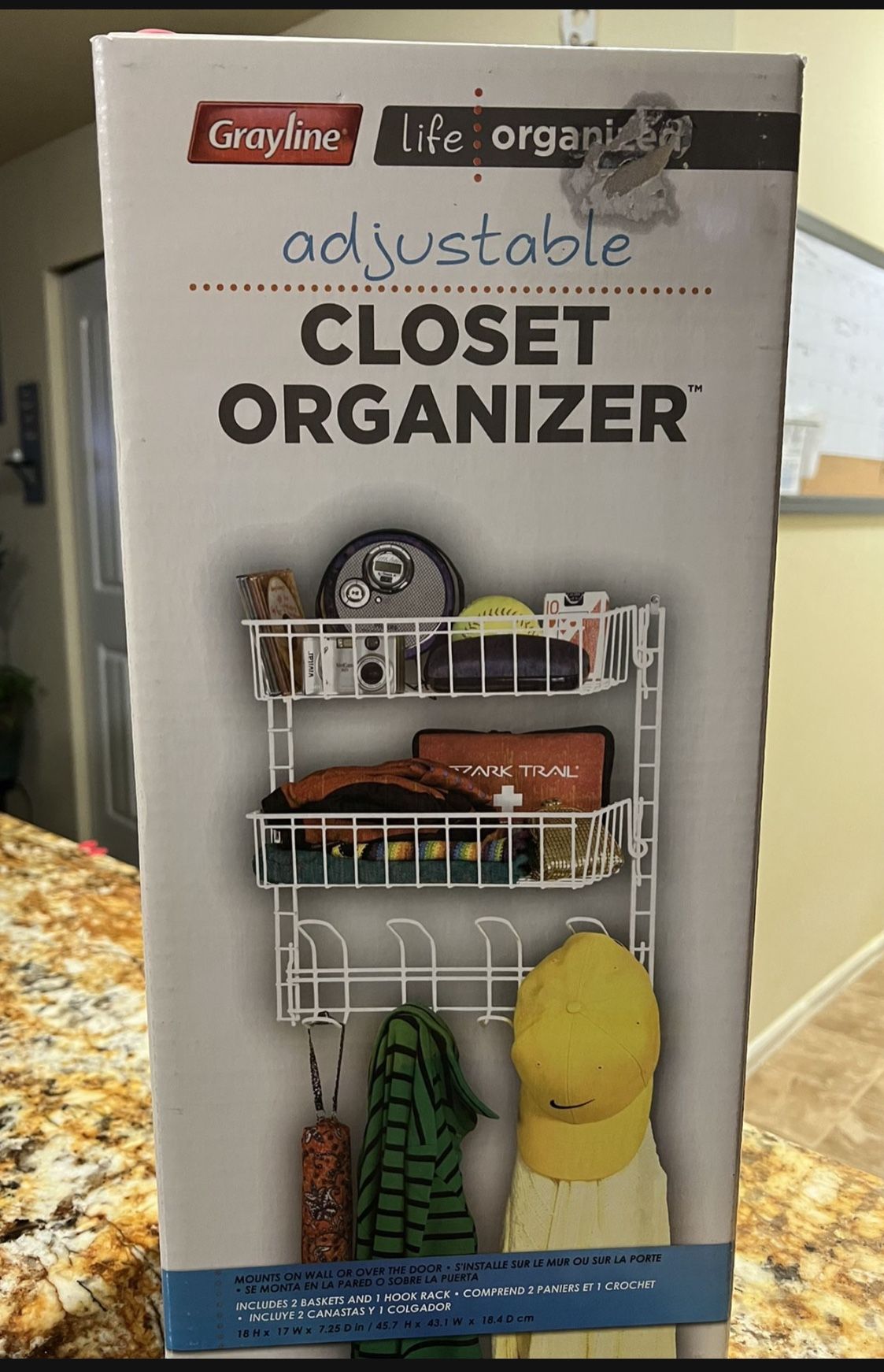 New Closet Organizer