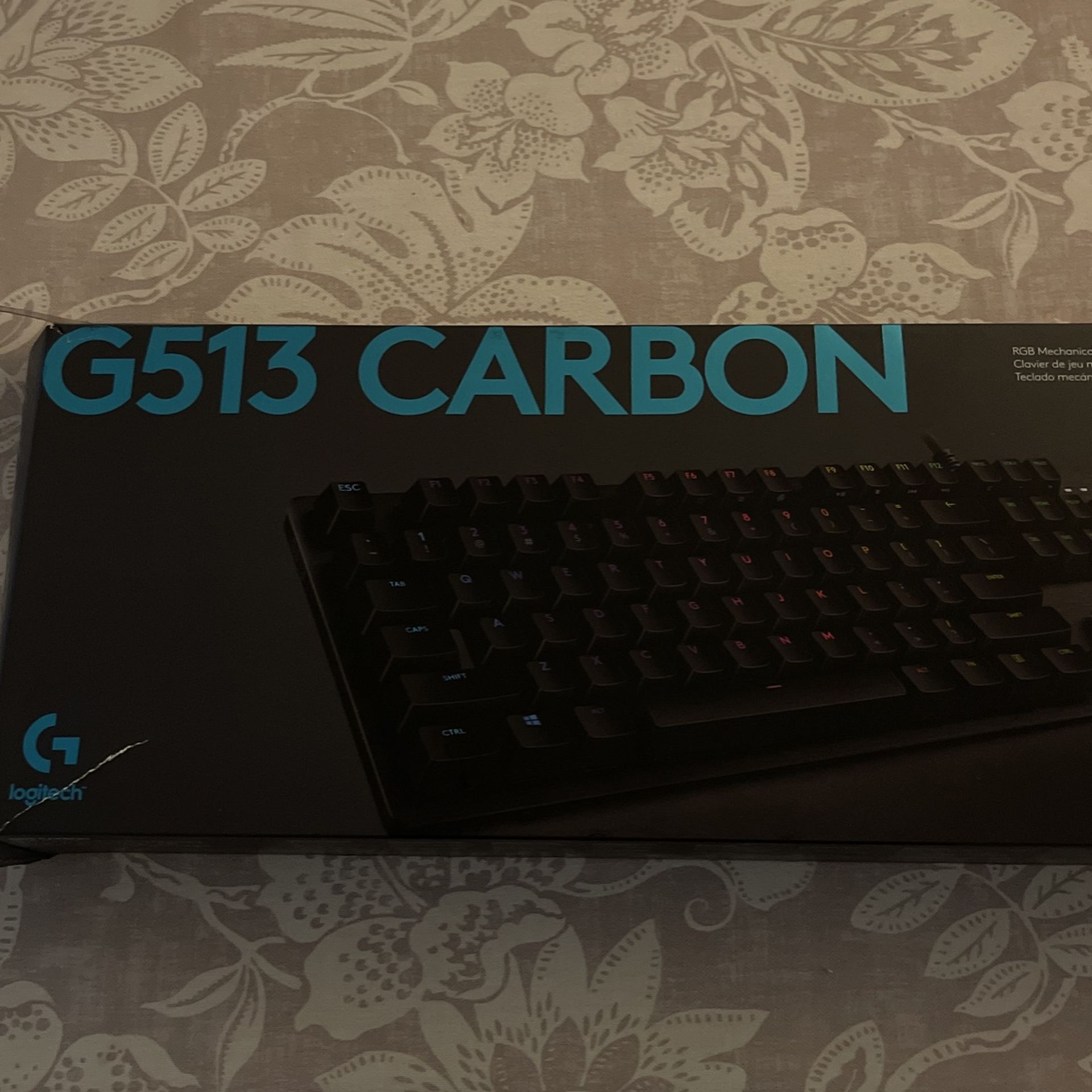 Logitech G513 GX Blue Switches.