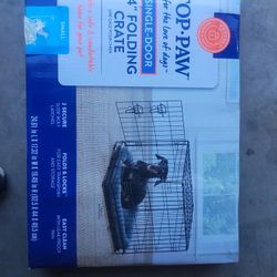 Top Paw Folding Crate