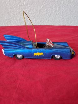 Batman 1966 Batmobile Vintage Christmas Ornament