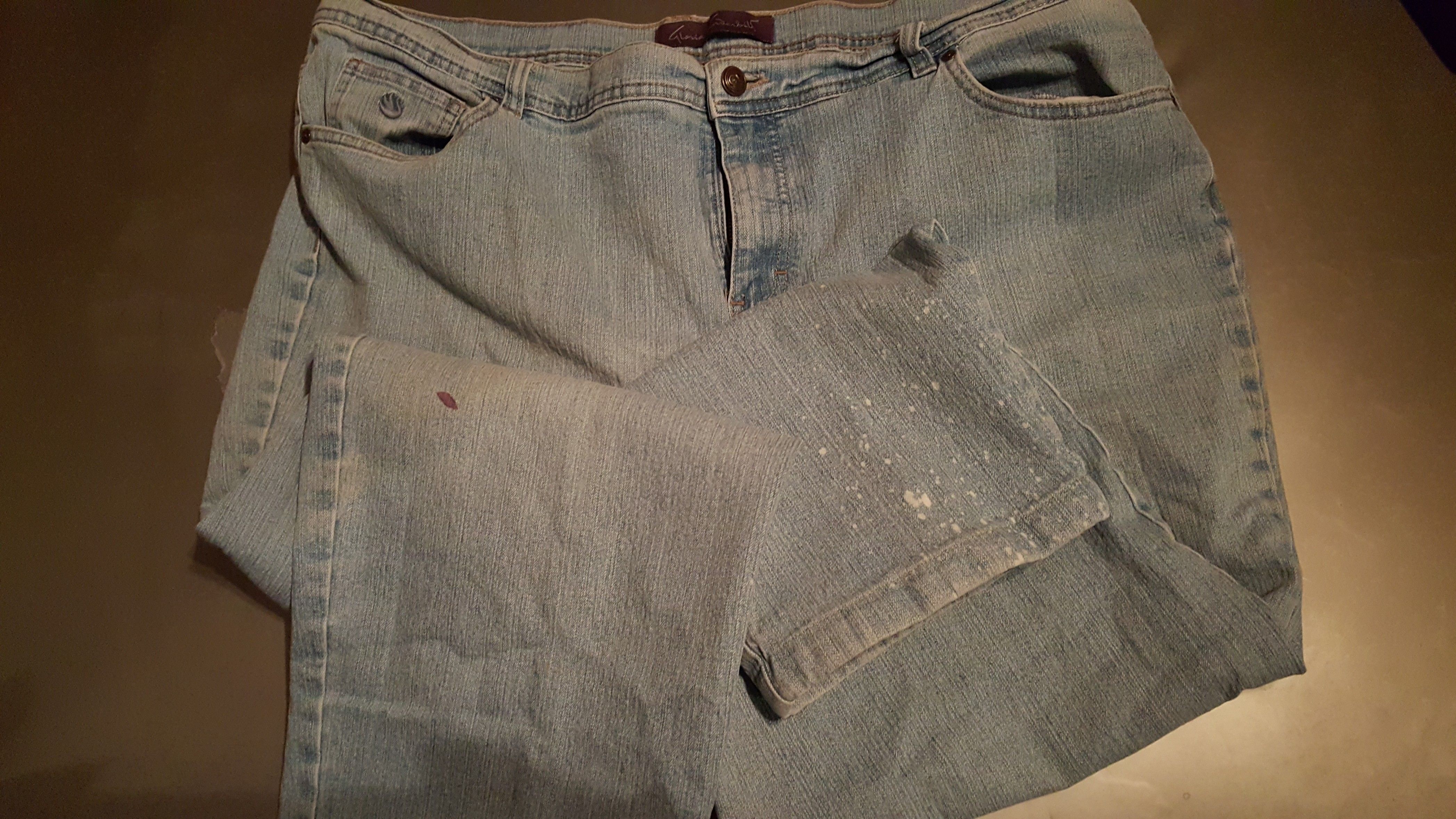 Women's Gloria Vanderbilt light work blue jeans 22 or 44x 28,