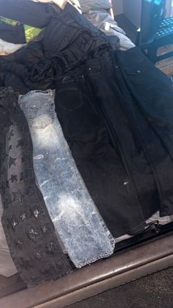 All black jeans sizes 30/30 32/34 32/32