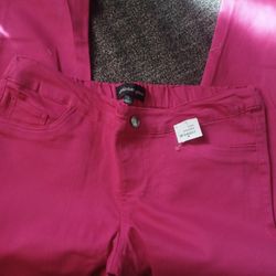 Pink Skinny Jeans  Size L