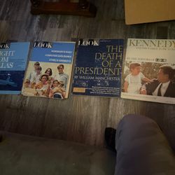Vintage Magazines Lot of 3 on John F Kennedy Death