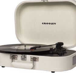 Crosley Electronics Discovery Vinyl Record Player with Speakers with wireless Bluetooth 