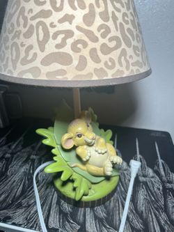 Disney Lion King Simba Figure Table Lamp