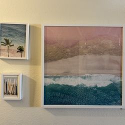 Cuadros 1 grande 2 Pequeños NEW