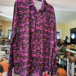 New Halloween Mens Shirt 2X