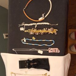 Necklaces, Bracelets, Earrings 
