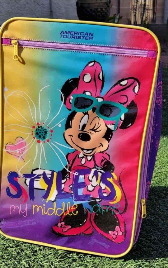 Minnie Mouse Disney Small Luggage❌️CASH ONLY ❌️ FIRM ❌️