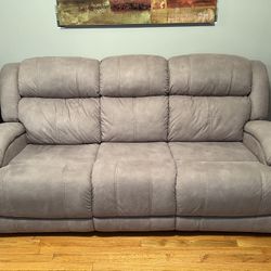 Reclining Couch - Taupe