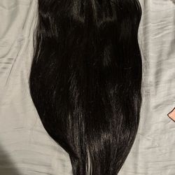 INH U-clip 22in Hair Extension Black Brown