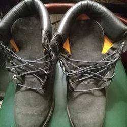 Black  Timberland  Boots 