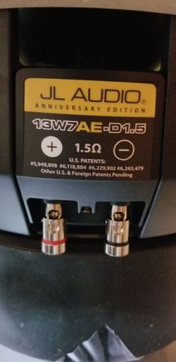 Jl audio w7 13.5