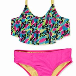 GirlSquad Girls' 2-Piece Swimsuit