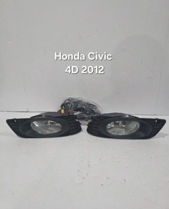 Honda Civic 4D 2012 Fog Lights 