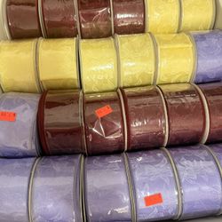 Ribbons From $1-$10 Ea
