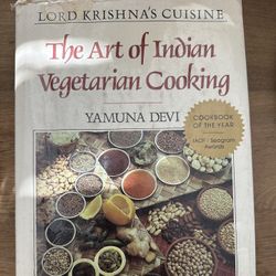 “ The Art Of Indian Vegetarian Cooking” Cook Book 
