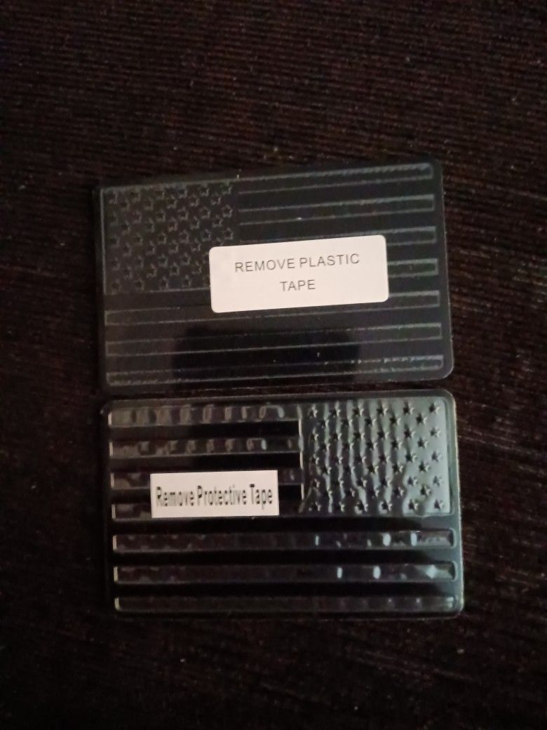 , 3D Aluminum, Set of 2,