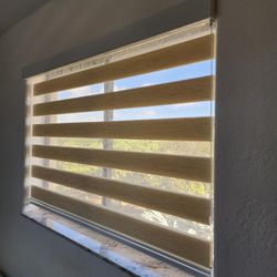 Zebra Shades And Roller Shades Screen And Blackout 