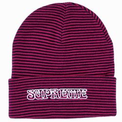 Supreme Small Stripe Beanie 