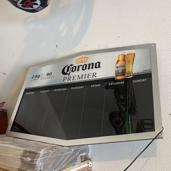 Corona Light Up Sign 