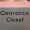 Clearance Closet
