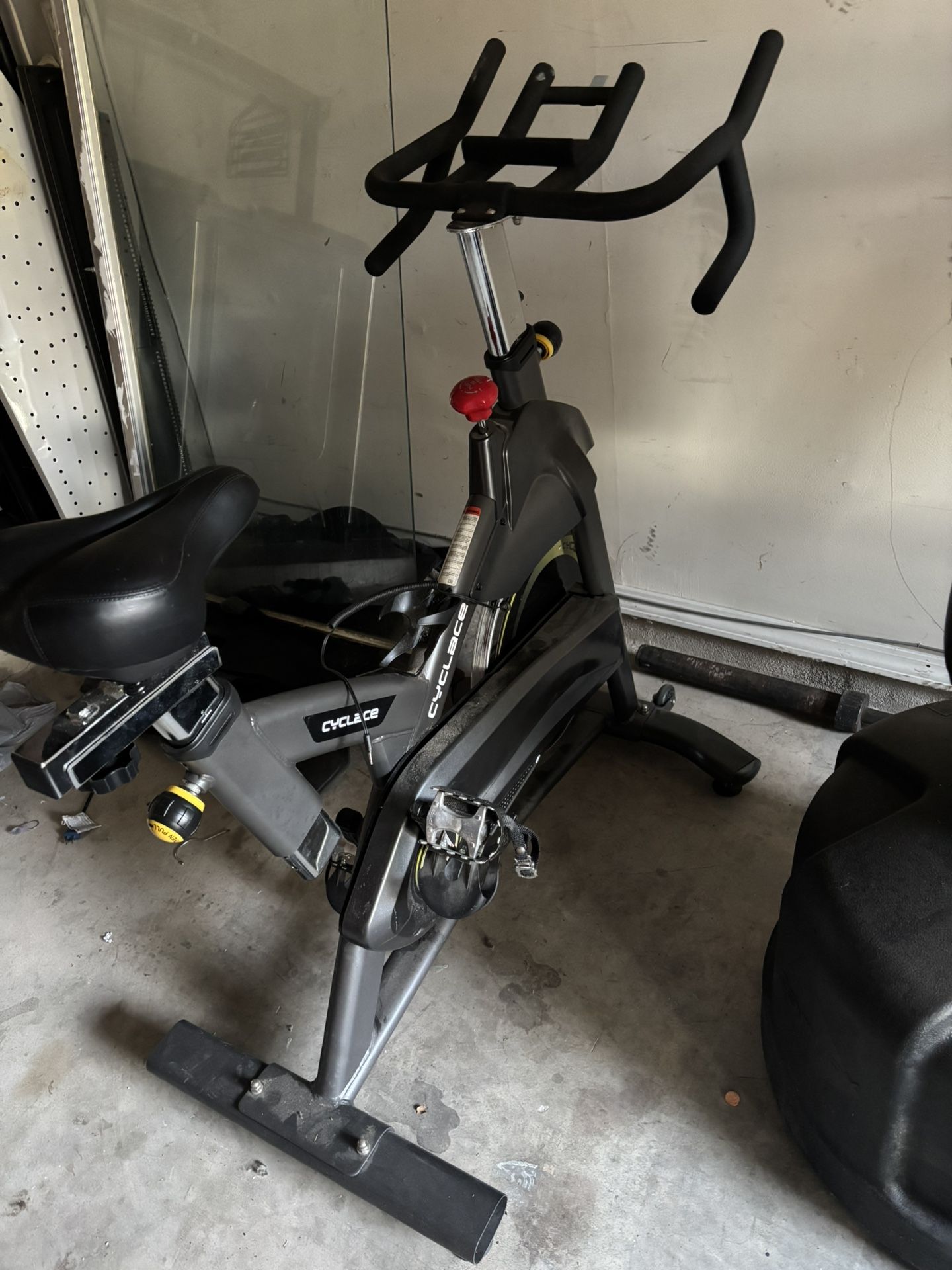 Cyclace exercise stationary bike.