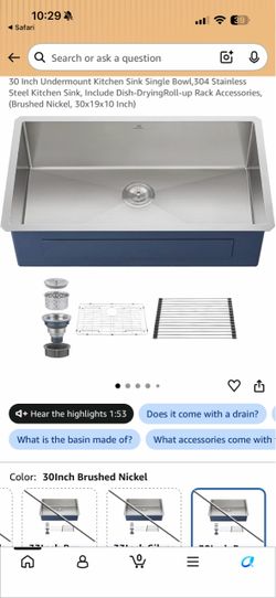 Kitchen sink