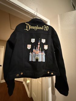 Disneyland 70th Black Jeans Jacket