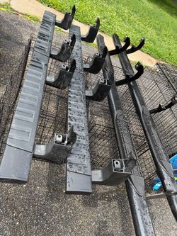Running boards, bed cover