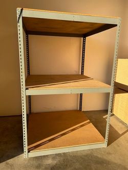 Industrial Racks 48 in W x 48 in D Used Heavy Duty 3 Tier Storage Shelving Stronger Than Homedepot Lowes And Costco Delivery Available