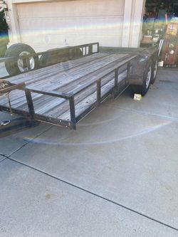 Trailer dual Axel