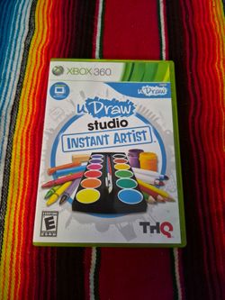 XBox 360 uDraw Studio: Instant Artist Game Disc