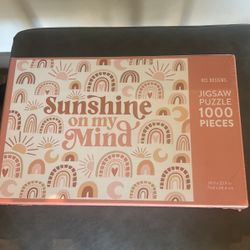 1000 piece jigsaw puzzle - brand new never opened