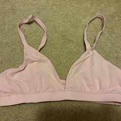 SKIMS pink bralette