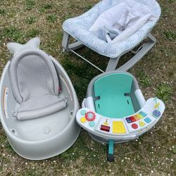 Baby Bathtub, Baby Bouncer, Rocker & Toddler Seat