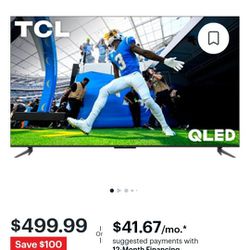 Tv TCL - 65" Class Q6 Q-Class 4K QLED HDR Smart TV with Google TV