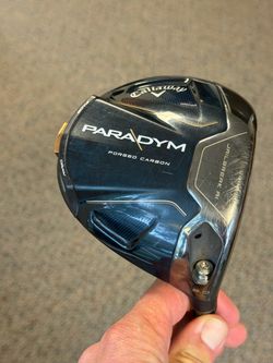 Paradym Callaway driver 9 loft stiff shaft hzrdus