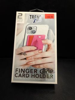 ‼️ CLEARANCE ‼️ Trend Zone Finger Grip Card Holder