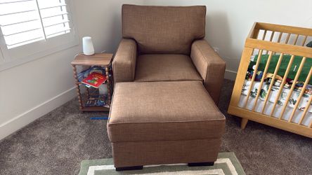 Chair and ottoman