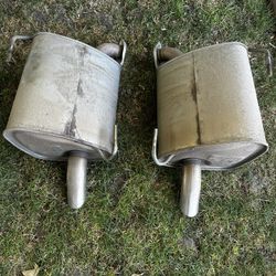 2022 Subaru Outback Wilderness Pair Of Muffler OEM