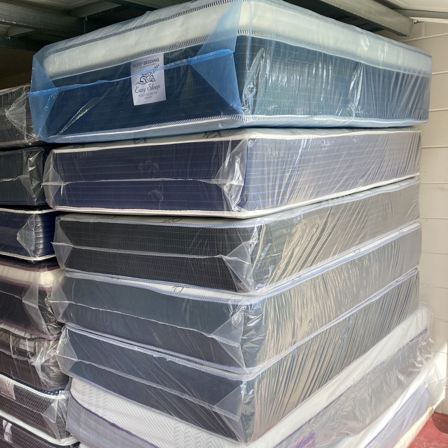 Twin Size Mattress 14 Inch Thick With Pillow Top And Box Springs New From Factory Available All Sizes Same Day Delivery 
