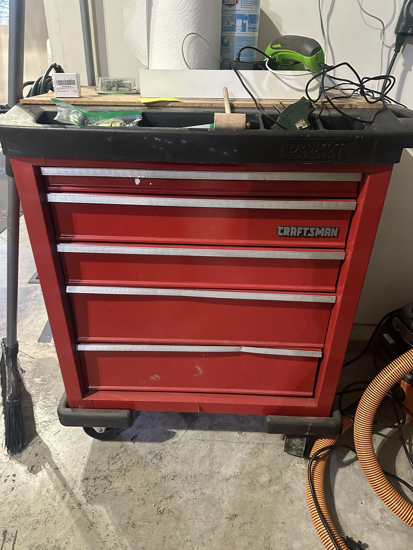 Craftsman 5 Drawer On Wheels