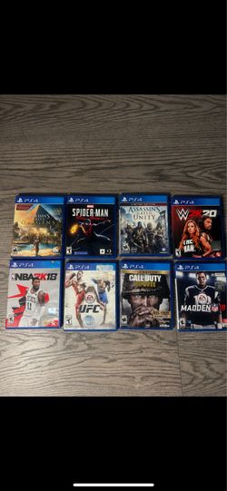 PS4 Games starting at $10.00