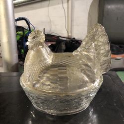 Beautiful Glass Hen