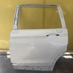 2019-2025 HONDA PASSPORT 2016-2022 PILOT REAR DRIVER SIDE DOOR SHELL