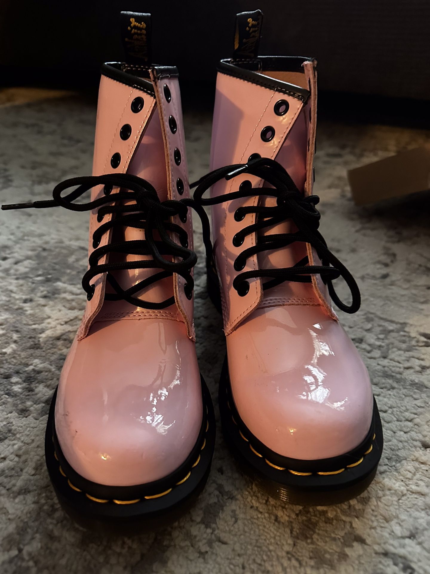 Doc Martens Pale Pink Boots 