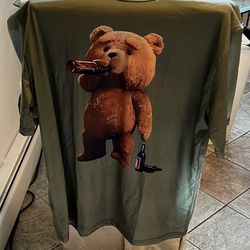 Ted Drinking A Beer T-shirt