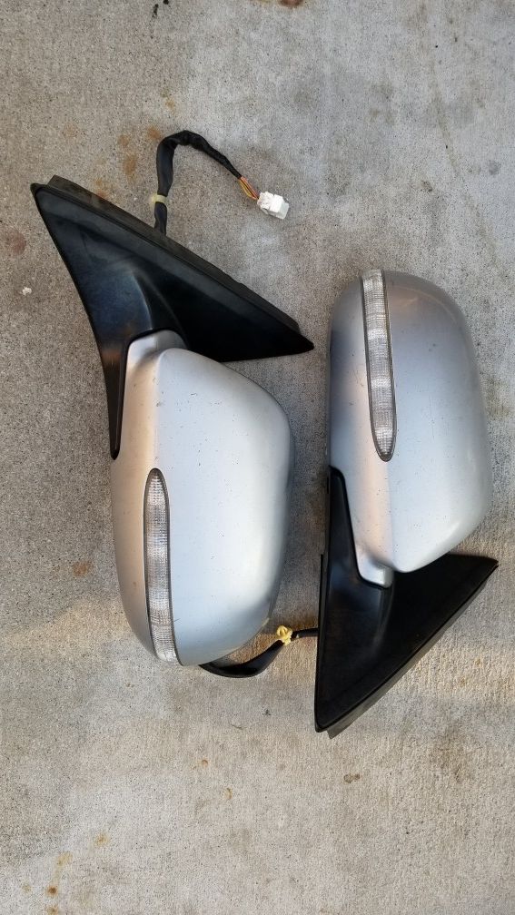 2004 2005 2006 2007 2008 Acura TSX OEM Side View Mirror Glass Power Silver Left Right Driver